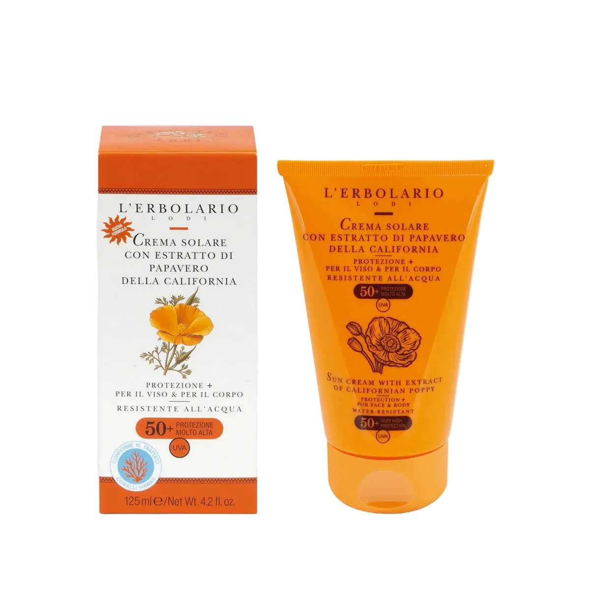 Crema Solare Viso e Corpo SPF 50+ - Erboristeria Il Miglio Verde