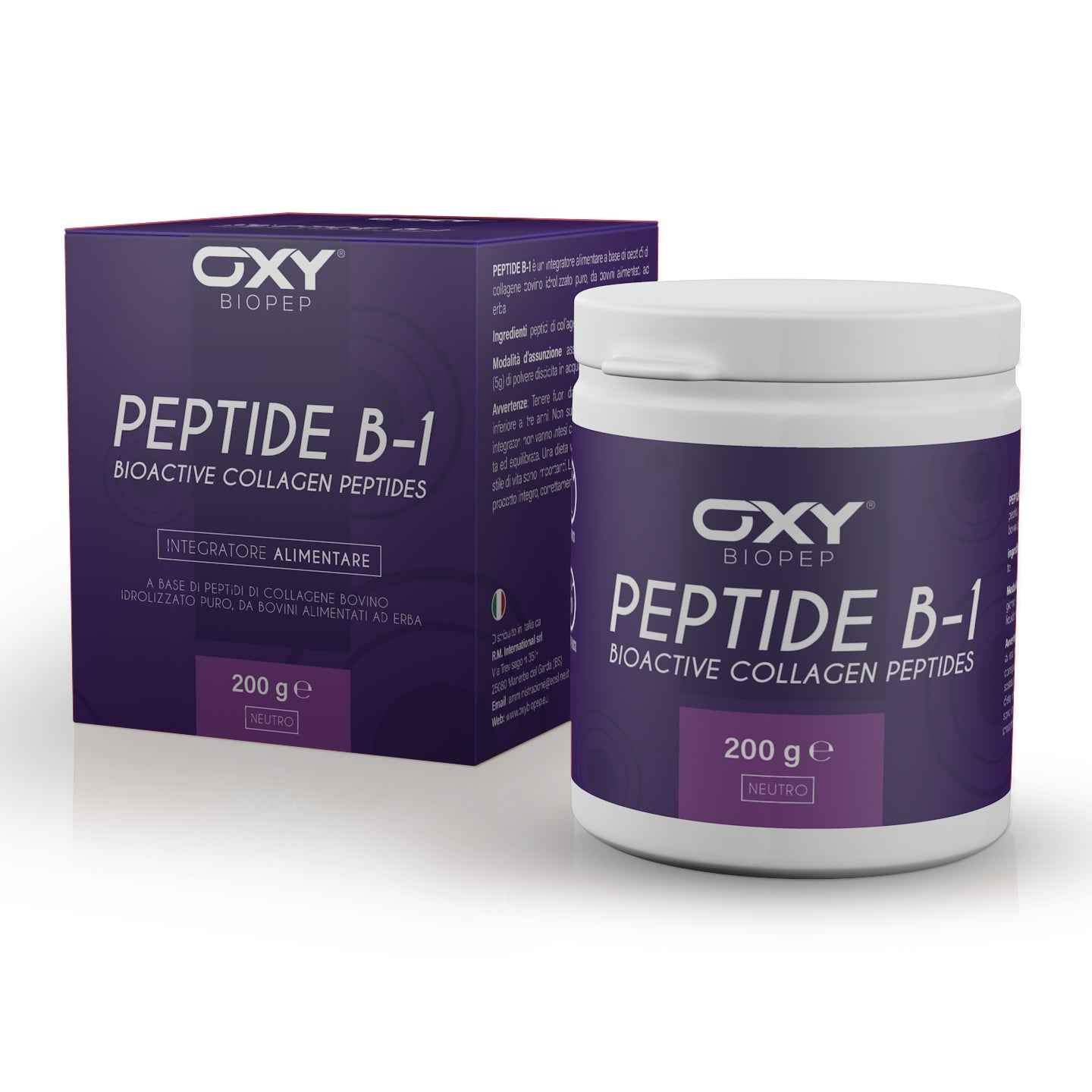 Collagene - PEPTIDE B-1 gusto neutro - Eos Line - Erboristeria Il Miglio Verde