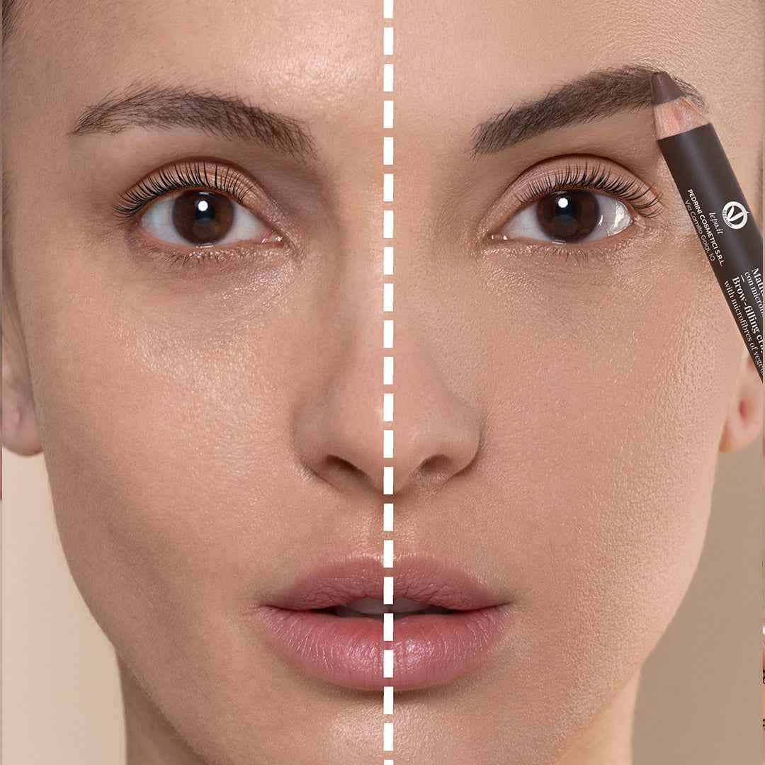 VELVET BUTTERFLY BROW DEFINER Matitone sopracciglia riempitivo con microfibre - Erboristeria Il Miglio Verde