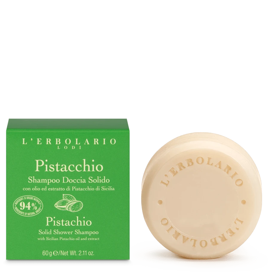 Shampoo Doccia Solido Pistacchio - L'erbolario - Erboristeria Il Miglio Verde