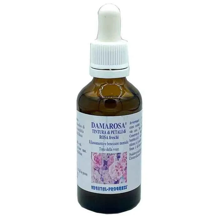 Damarosa Tintura Petali Rosa 50ml - Vegetal Progress - Erboristeria Il Miglio Verde