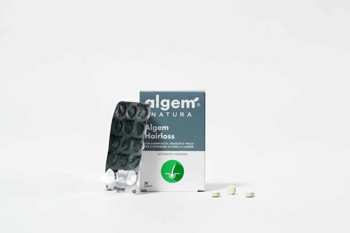 Algem Hairloss Integratore alimentare per il benessere di capelli, pelle e unghie - Erboristeria Il Miglio Verde