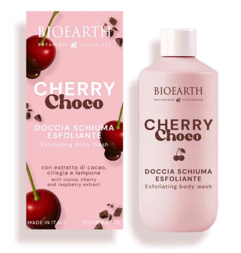 Doccia Schiuma Esfoliante Cherry Choco - Erboristeria Il Miglio Verde