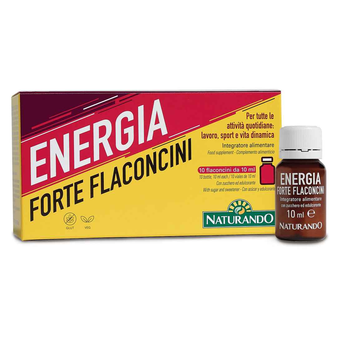 Energia Forte Flaconcini - Naturando - Erboristeria Il Miglio Verde