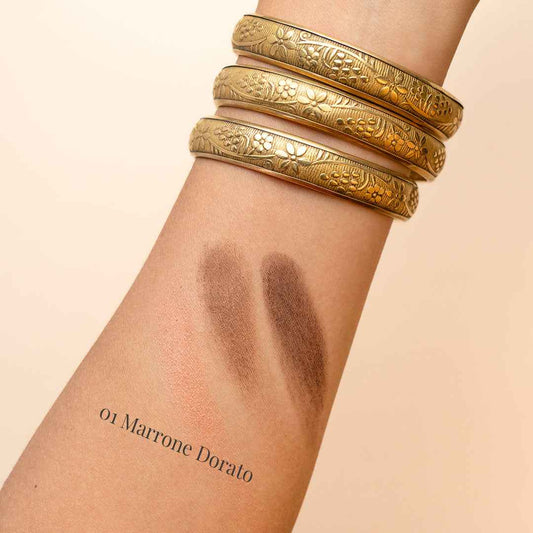 EYESHADOWS TRIO Tris di ombretti compatti con amido di mais - Erboristeria Il Miglio Verde