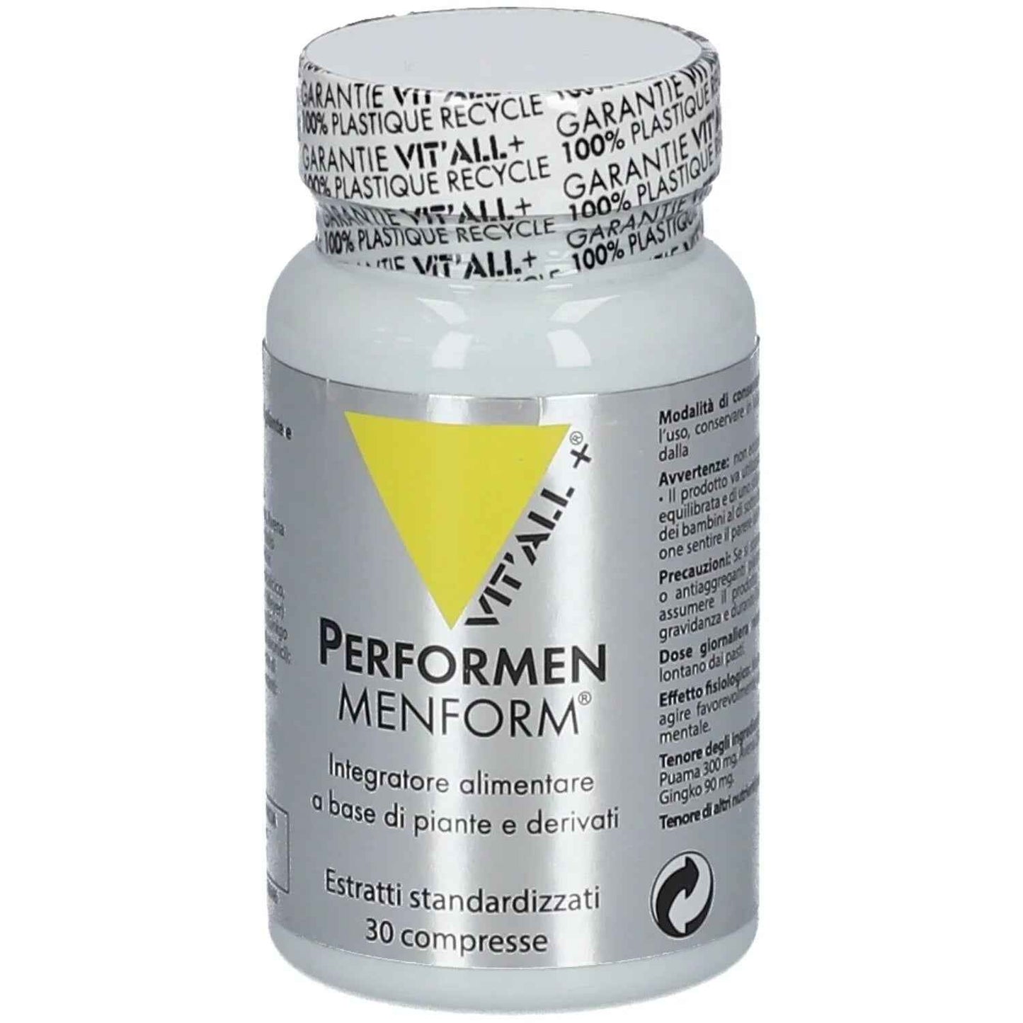 VIT'ALL+® Performen Menform® - Santiveri - Erboristeria Il Miglio Verde