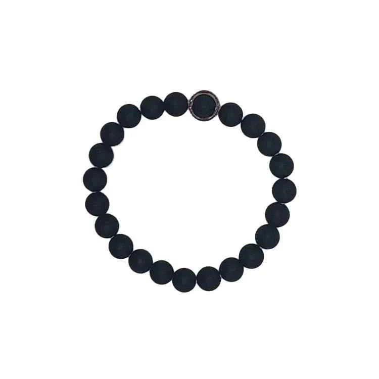 Bracciale Ossidiana 4 Elementi - Le Origini - Erboristeria Il Miglio Verde