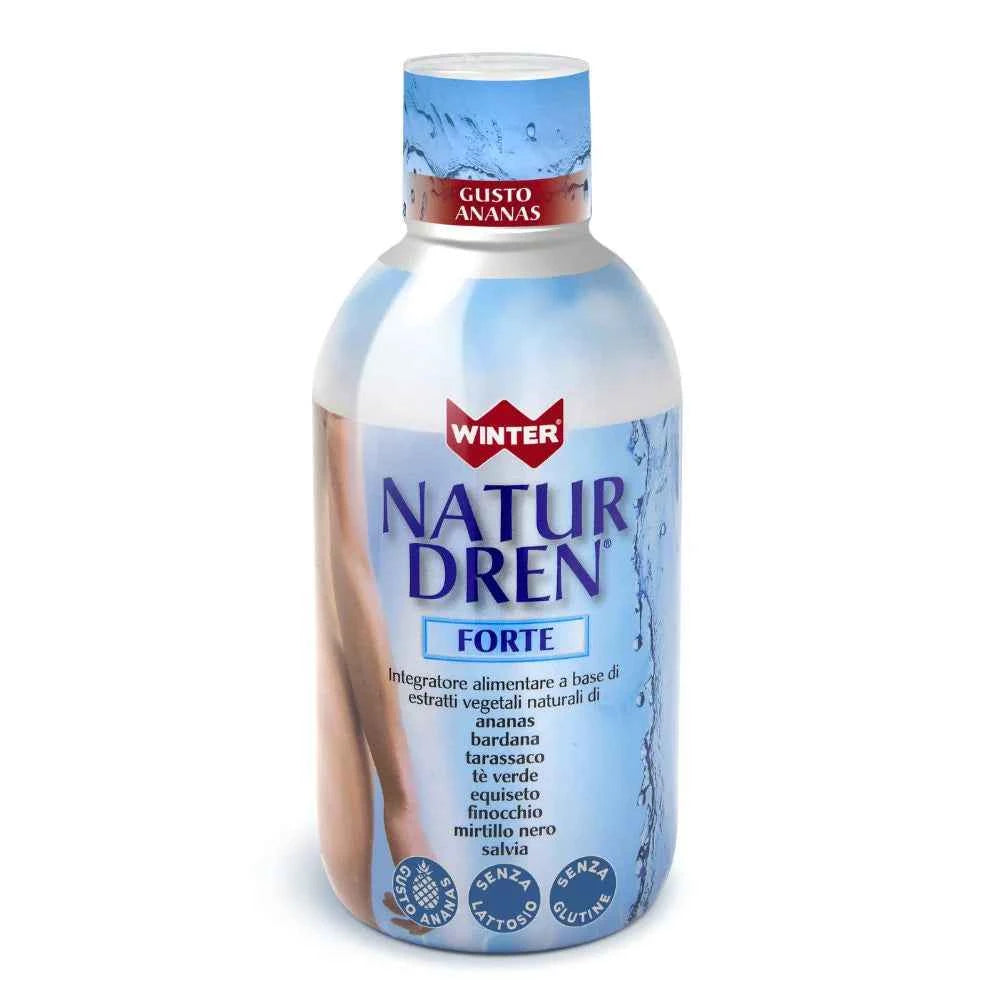 Integratore drenante Natur Dren Forte 500 ml – Gusto Ananas - Erboristeria Il Miglio Verde