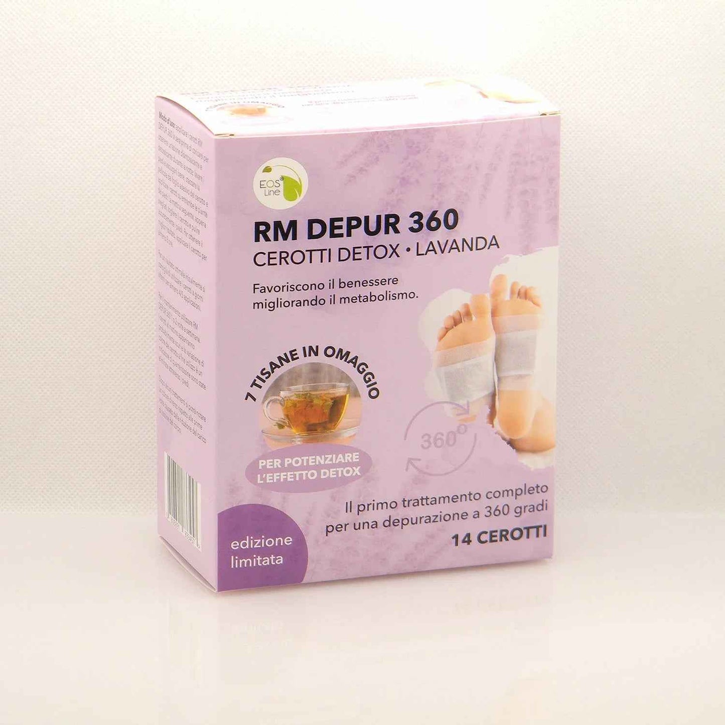 RM DEPUR 360 CEROTTI DETOX LAVANDA - Erboristeria Il Miglio Verde
