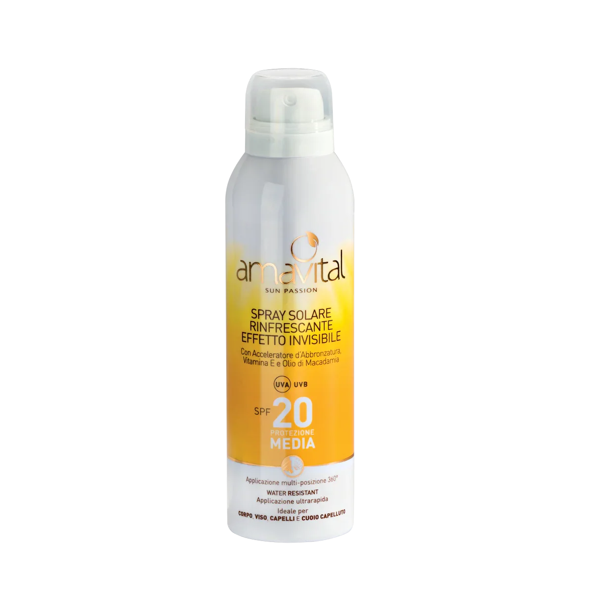 Spray Solare Rinfrescante – SPF 20 - Erboristeria Il Miglio Verde