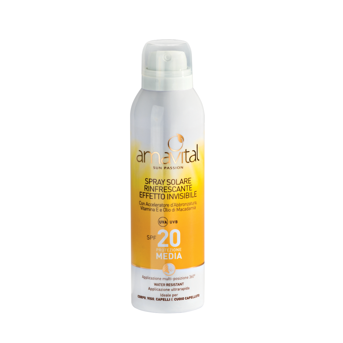 Spray solare rinfrescante – spf 20 - Erboristeria Il Miglio Verde