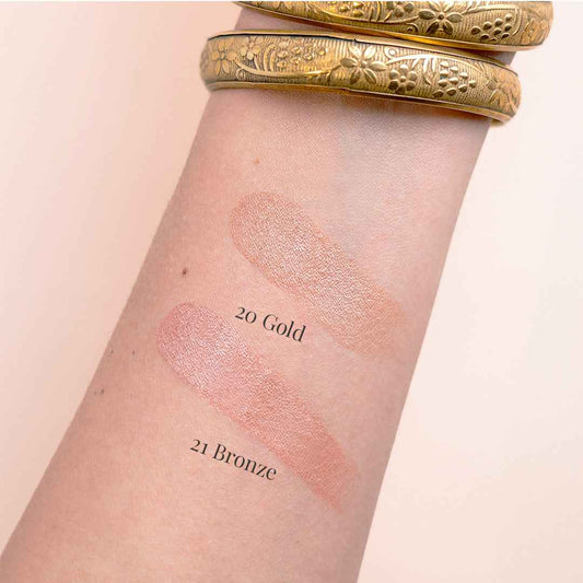 DIAMOND BRONZER Terra abbronzante illuminante 2 in 1 con olio di jojoba ed estratto di ippocastano - Erboristeria Il Miglio Verde