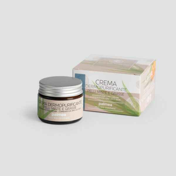Crema dermopurificante pelli miste e grasse - Palmea - Erboristeria Il Miglio Verde
