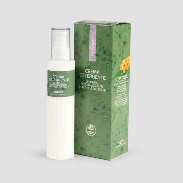 Crema detergente lenitiva e normalizzante per pelli delicate Linyva - Palmea - Erboristeria Il Miglio Verde