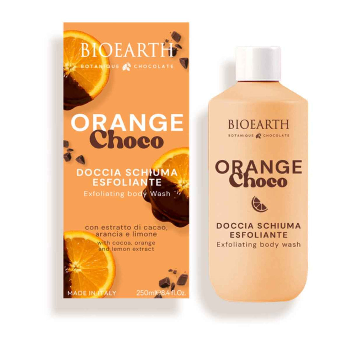Doccia Schiuma Esfoliante Orange Choco - Erboristeria Il Miglio Verde