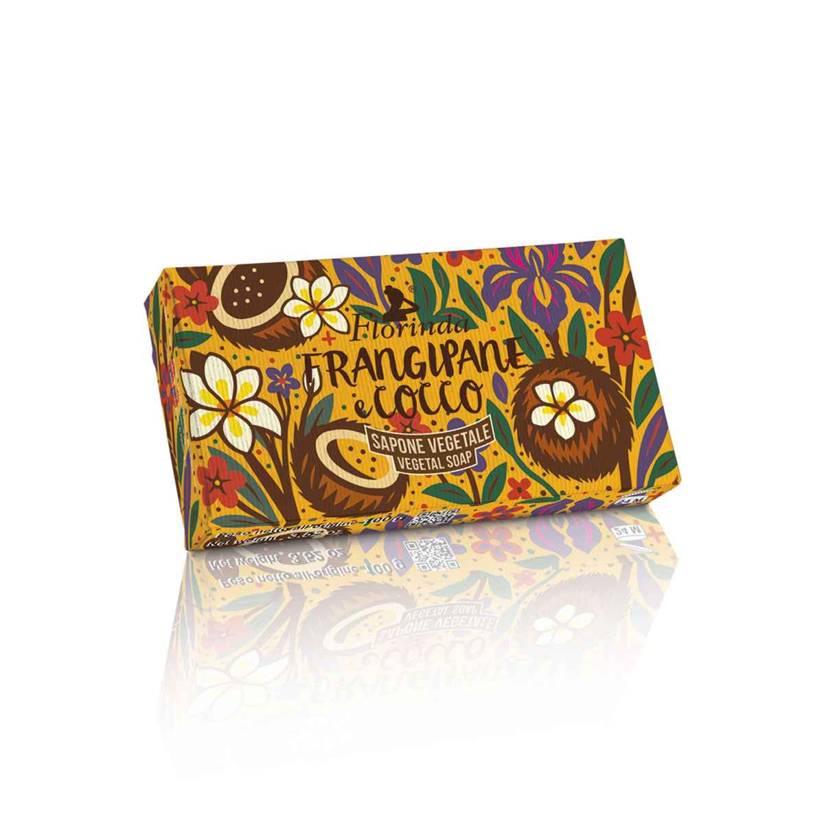 Sapone Vegetale Florinda i Cremosi – Frangipane e Cocco - Erboristeria Il Miglio Verde