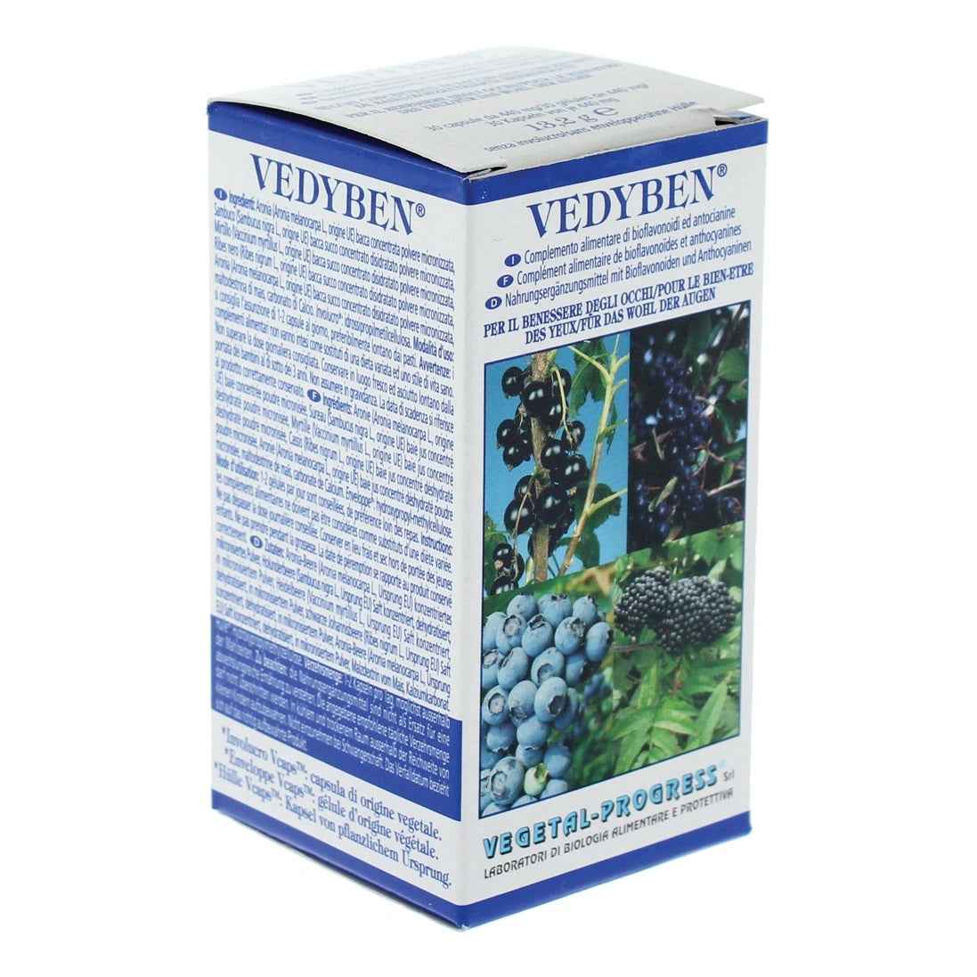 Vedyben - Vista e microcircolo - vegetal progress - Erboristeria Il Miglio Verde