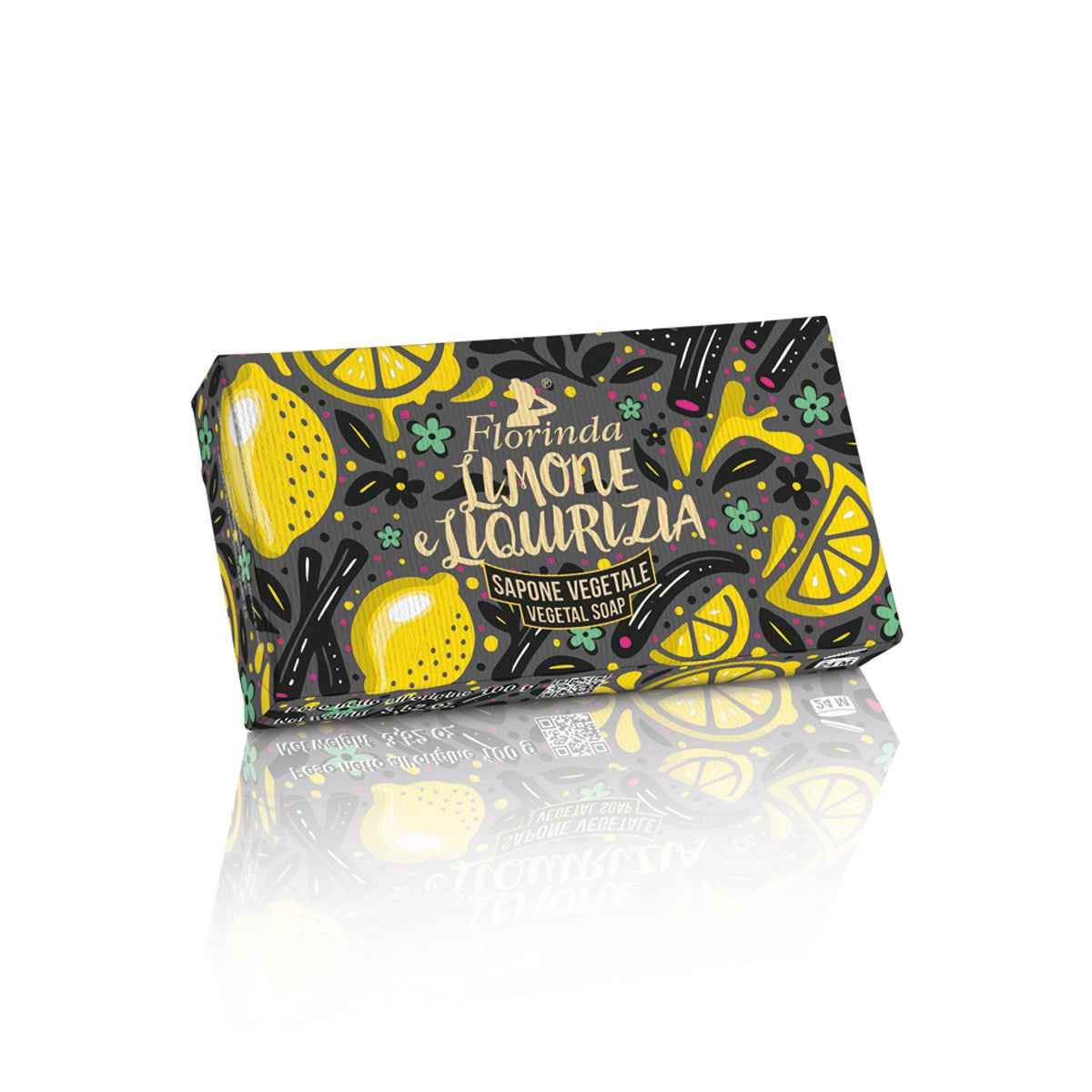 Sapone Vegetale Florinda i Cremosi – Limone e Liquirizia - Erboristeria Il Miglio Verde