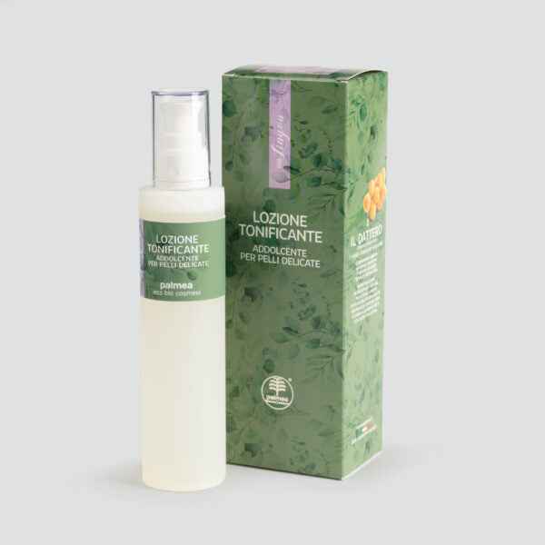 Lozione tonificante addolcente per pelli delicate Linyva - Palmea - Erboristeria Il Miglio Verde