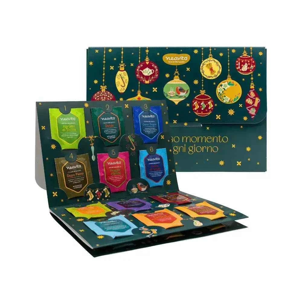 Calendario Dell'Avvento Bio 24 Tisane Assortite - Neavita - Erboristeria Il Miglio Verde