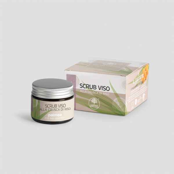 Scrub viso alla crusca di riso - Palmea - Erboristeria Il Miglio Verde