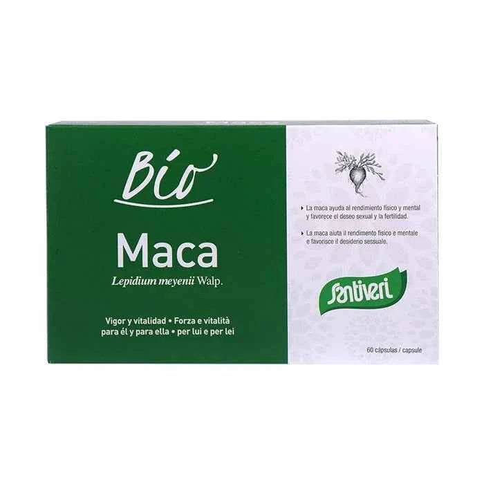MACA BIO 60 CAPSULE 26 GR – SANTIVERI - Erboristeria Il Miglio Verde
