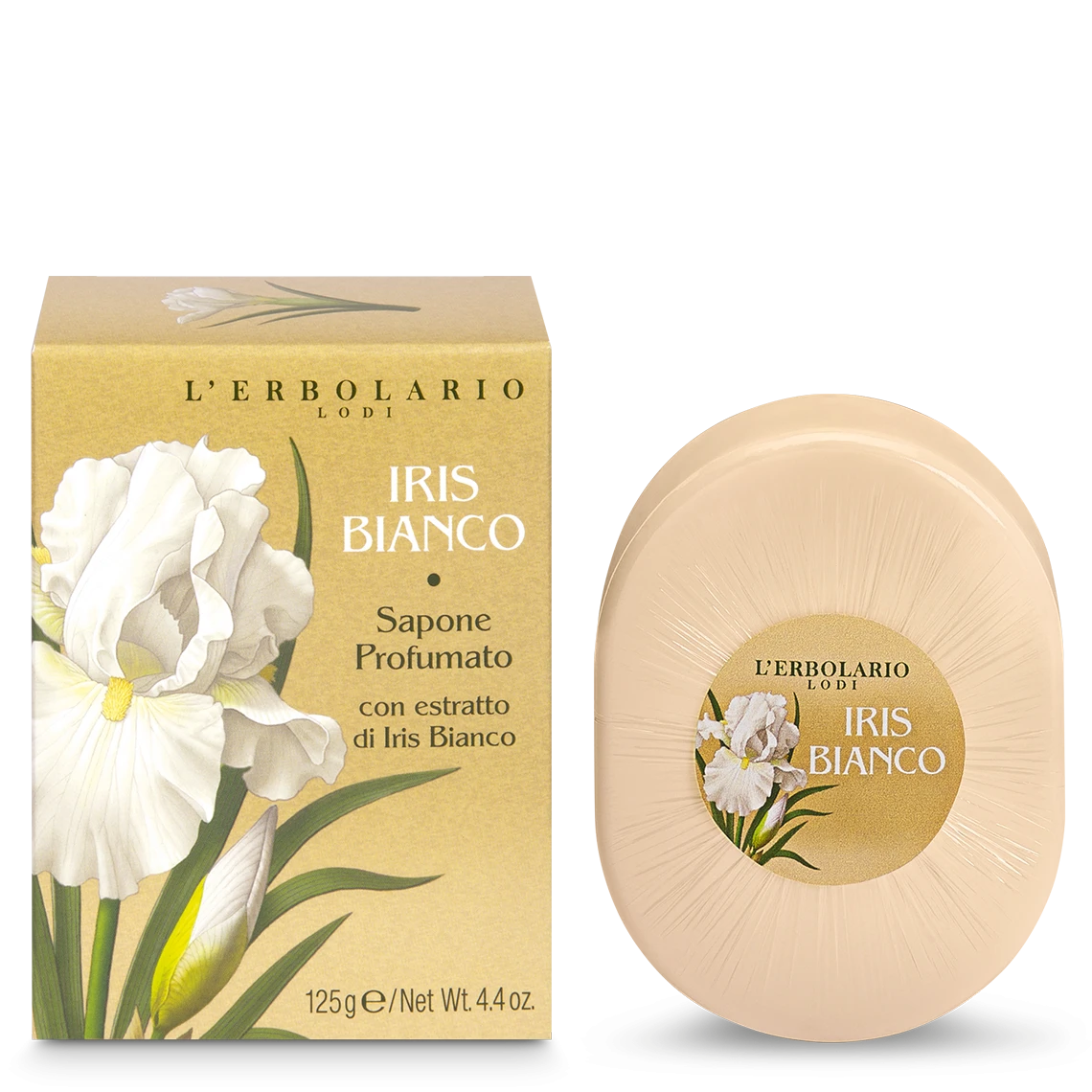 Sapone Profumato Iris Bianco - L'Erbolario - Erboristeria Il Miglio Verde
