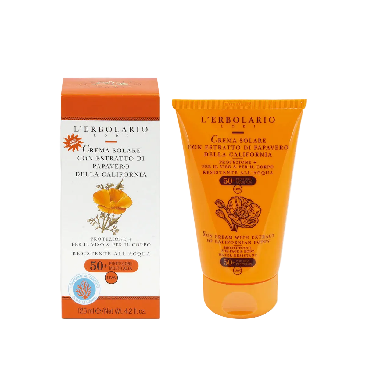 Crema Solare Viso e Corpo SPF 50+
