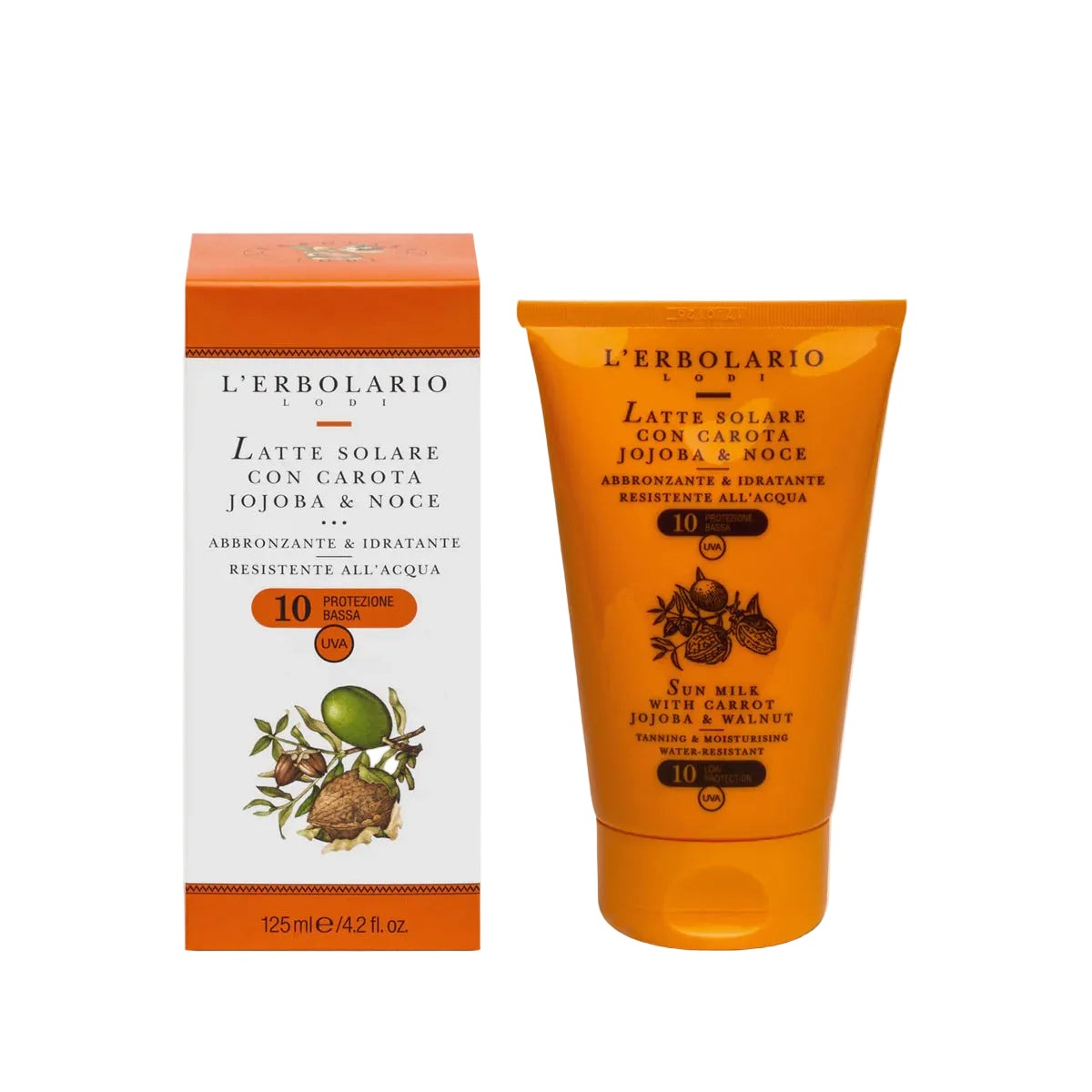 Latte Solare Viso e Corpo SPF 10