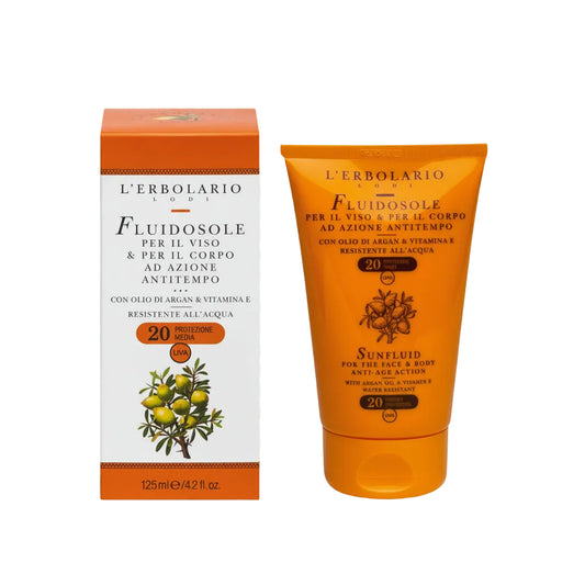FluidoSole Viso e Corpo Anti-tempo SPF 20