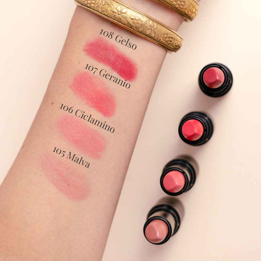 3D LIPSTICK Rossetto alta definizione con cera di riso e olio di jojoba - Erboristeria Il Miglio Verde