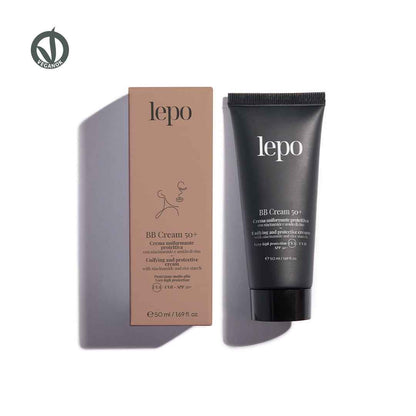 BB CREAM 50+ Crema uniformante protettiva – Protezione molto alta UVA / UVB – SPF 50 - Erboristeria Il Miglio Verde