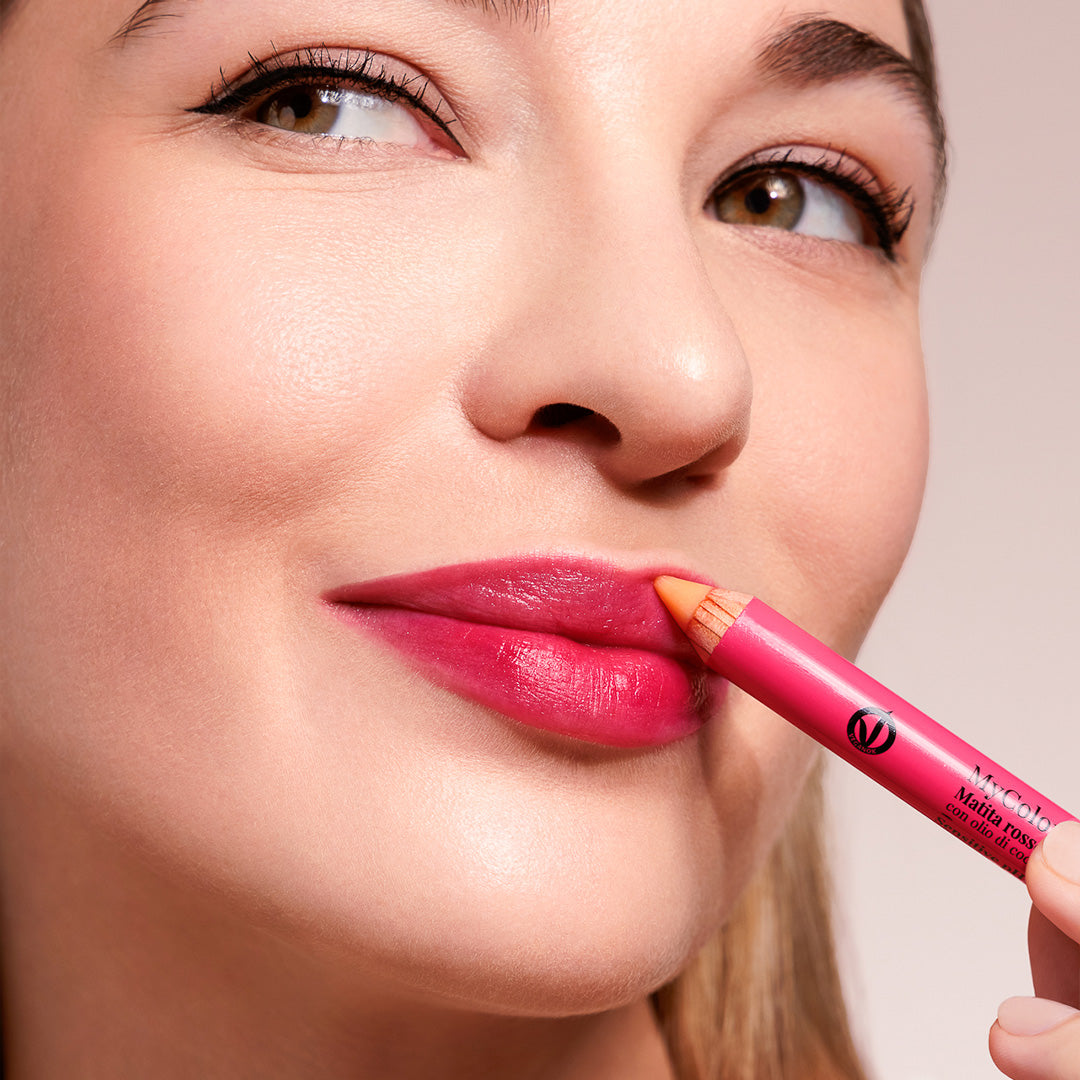 MYCOLOR LIPS Matita rossetto a pH sensibile con olio di cocco e cere vegetali