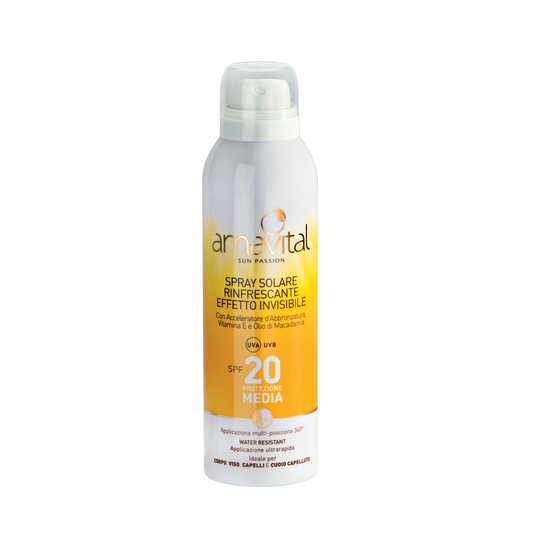 Spray solare rinfrescante – spf 20