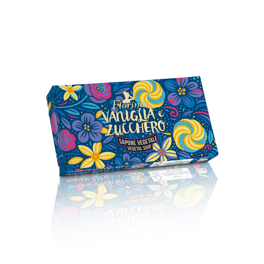 Sapone Vegetale Florinda i Cremosi – Vaniglia e Zucchero