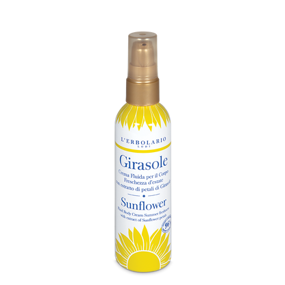 crema-fluida-per-il-corpo-girasole - Erboristeria Il Miglio Verde