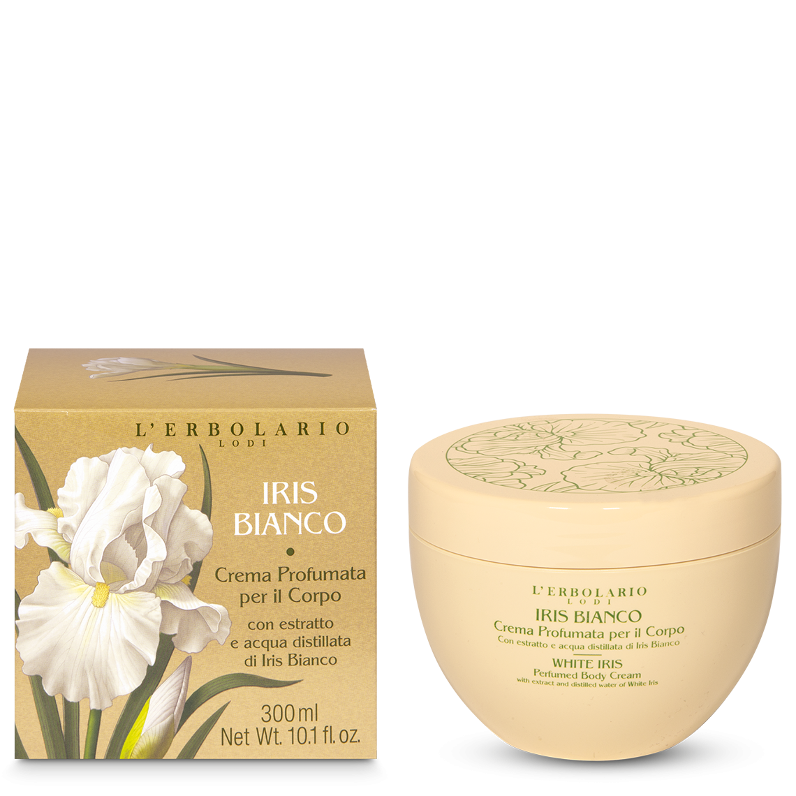 crema-profumata-per-il-corpo-iris-bianco - Erboristeria Il Miglio Verde