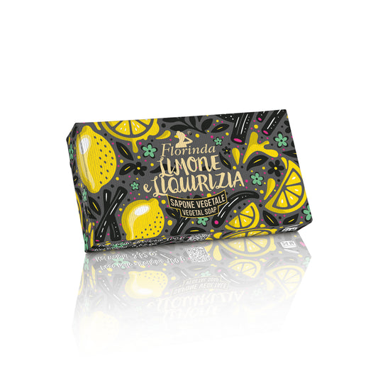 Sapone Vegetale Florinda i Cremosi – Limone e Liquirizia