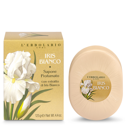 sapone-profumato-iris-bianco - Erboristeria Il Miglio Verde